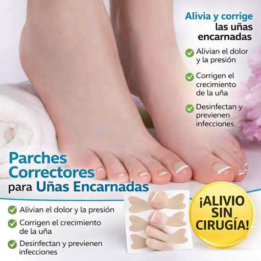 PARCHE UÑAS 30 UNIDADES